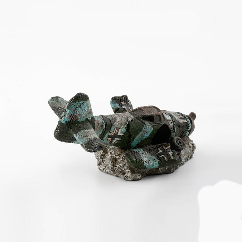 Transform Your Aquarium with Our Decorative Ornaments Tank Accessories Set